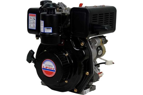 Двигатель дизельный "LIFAN" C178FD (6 л.с., электростартер)