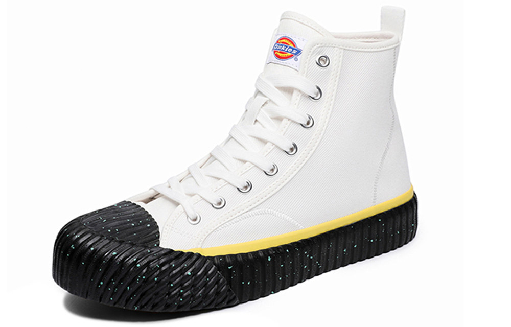 Dickies Canvas Shoes Unisex High top Black/White