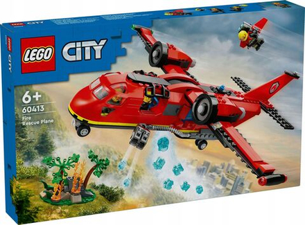 Конструктор LEGO City - Пожарно-спасательный самолет - Лего Сити 60413