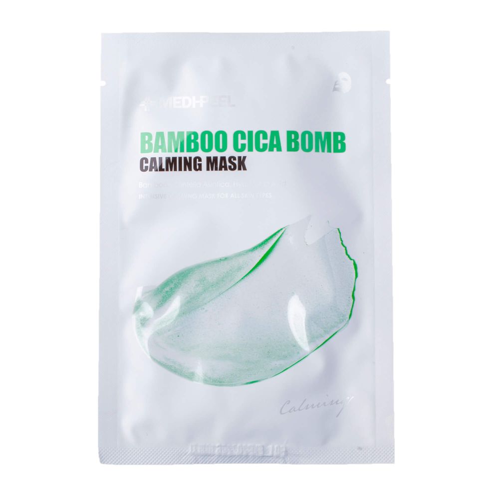 Успокаивающая маска MEDI-PEEL Bamboo cica bomb Calming Mask