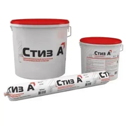 Герметик Стиз А 3 кг Белый, Для наружного слоя монтажного шва