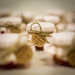 Бонбоньерка с крем-медом на свадьбу