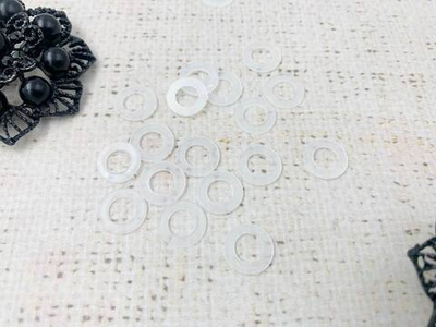 Уплотнитель для люверсов №4, 6 мм