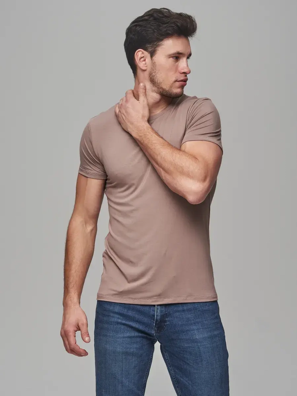 Футболка спортивная однотонная