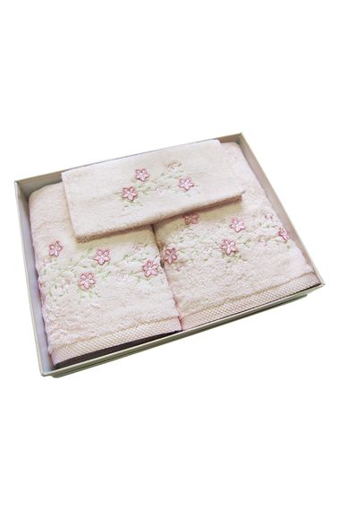 Набор полотенец MARGARITA МАРГАРИТА 3пр 30х50 50х90 и 70х140 Maison Dor Турция