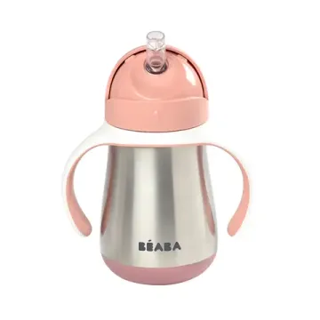 Поильник термос Beaba Tasse Paille Old Pink