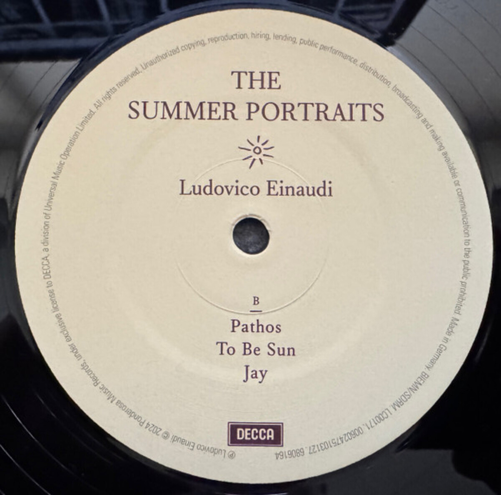 Ludovico Einaudi / The Summer Portraits (2LP)