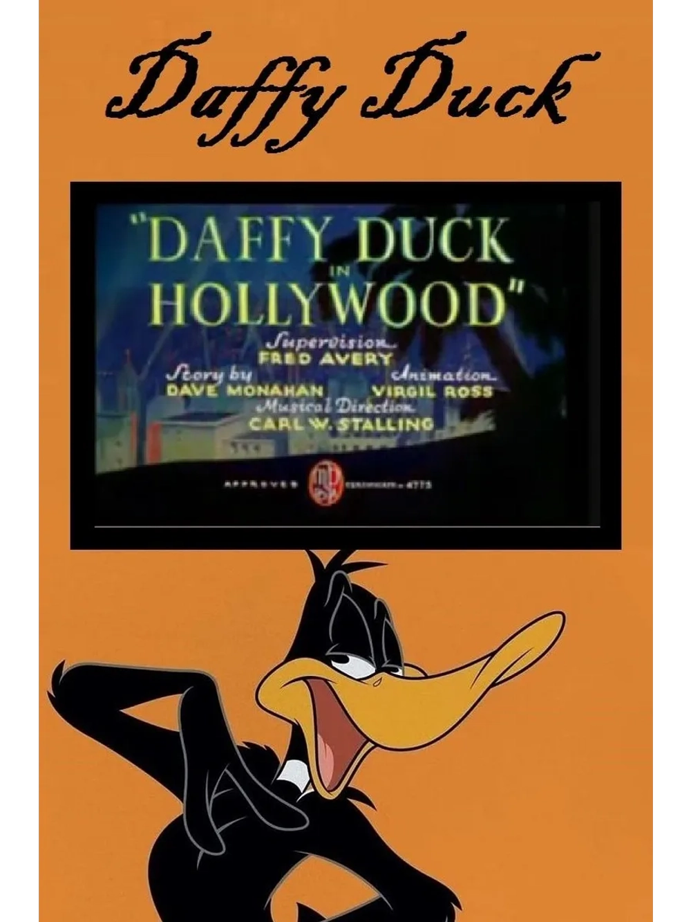 Даффи Дак в Голливуде (1938) (DVD-R)