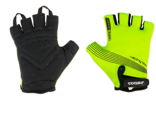 Перчатки TRIX nw  мужские, XXL, коротк. пальцы, гелев. вставки, дышащая лайкра/искусств. замша, зеленые