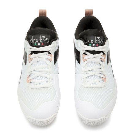 Женские теннисные кроссовки Diadora Speed Blushield 5 W Clay - white/silver/black