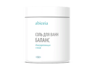 Соль для ванн с пеной Абицея Баланс (общеукрепляющая)