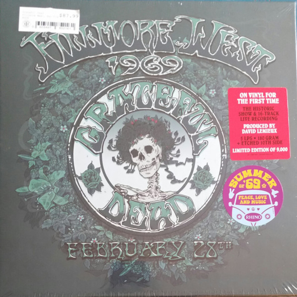 Grateful Dead / Fillmore West 1969, February 28th (Limited Edition)(5LP)