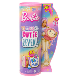 Barbie Cutie Reveal - Barbie Lion + Pet Doll HKR06 / артикул   HKR02 HKR06  / GTIN 194735106905