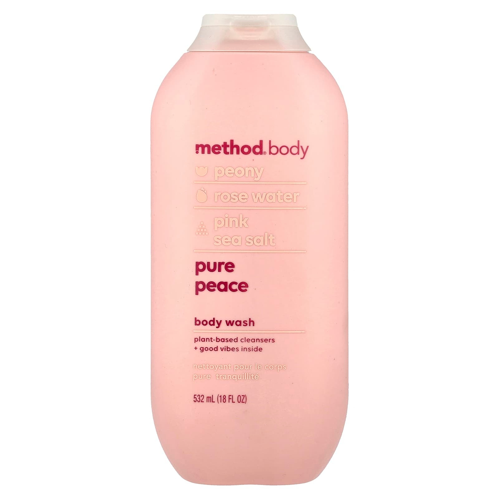 Method, гель для душа, Pure Peace, 532 мл (18 жидк. унций)