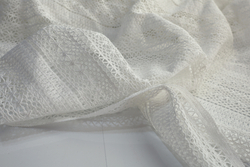 БЕЛЫЙ - Кружево хлопковое (1346 Маша)