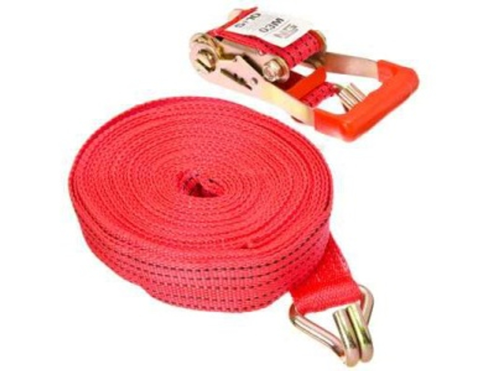 Стяжка груза с храповиком 230мм 12м ширина ленты 55мм 5000/10000кг (10шт/кор)