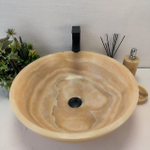 Раковина из оникса Bowl Yellow Big BO-63043 50*50*17 37