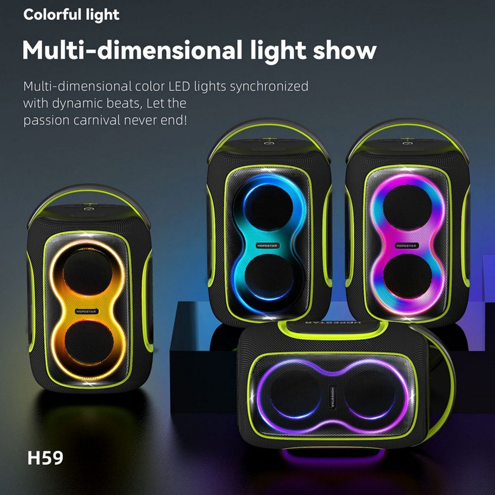 Беспроводная колонка Hopestar H59 Powerful 50W Sound
