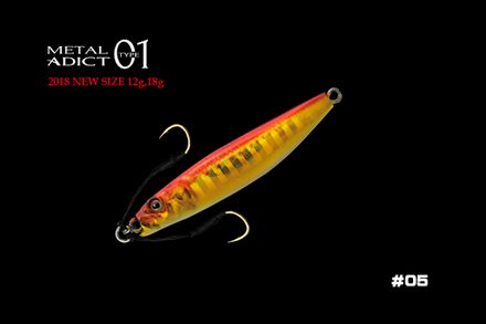 Пилькер LITTLE JACK Metal Adict Type-01 12g #05