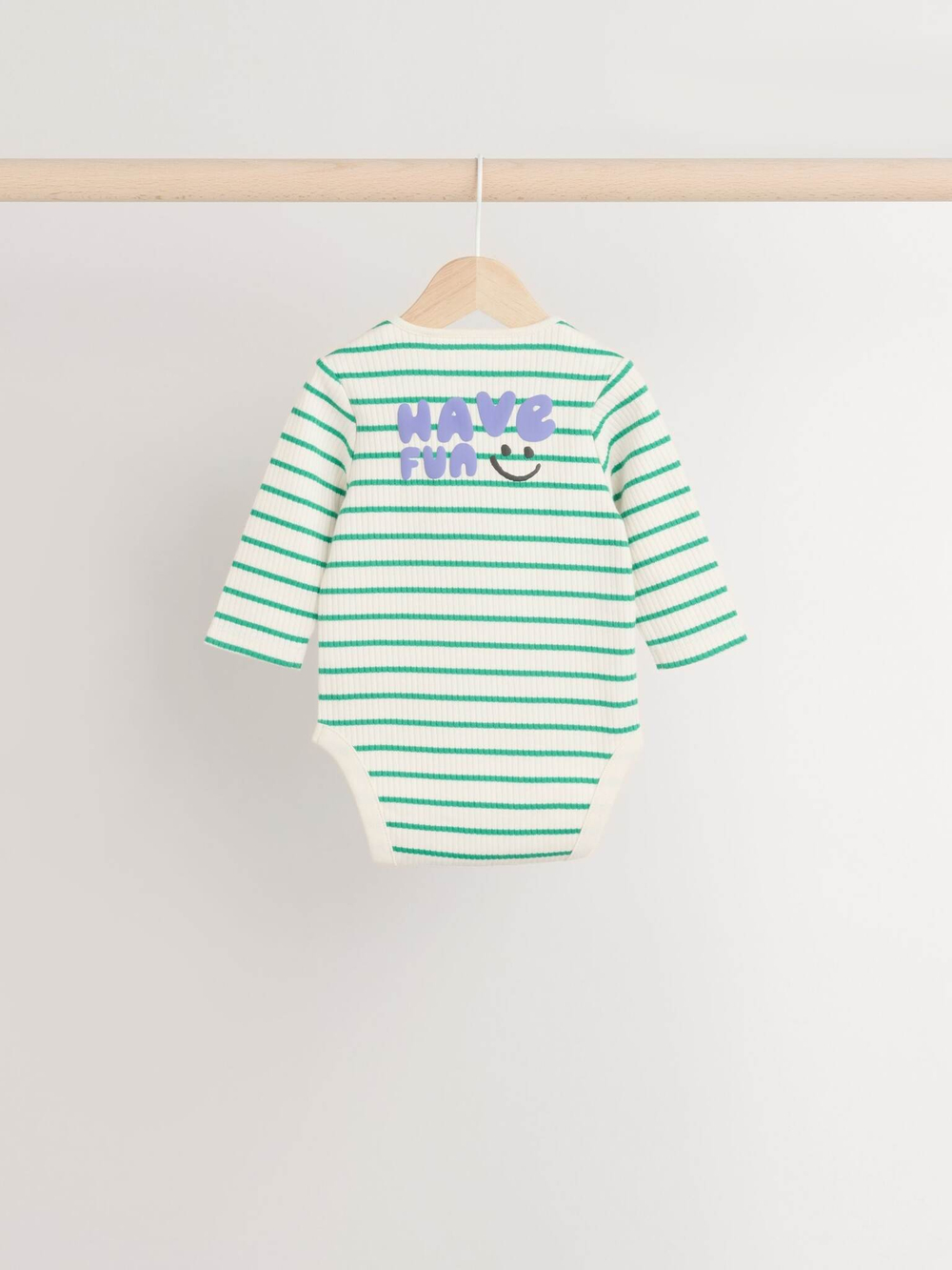 Боди с длинным рукавом для малышей Next B79-850, 3 шт., Бежевый, Светло-фиолетовый, Зеленый