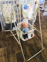 Качели напольные ВЕТЕРОК (бежевые)