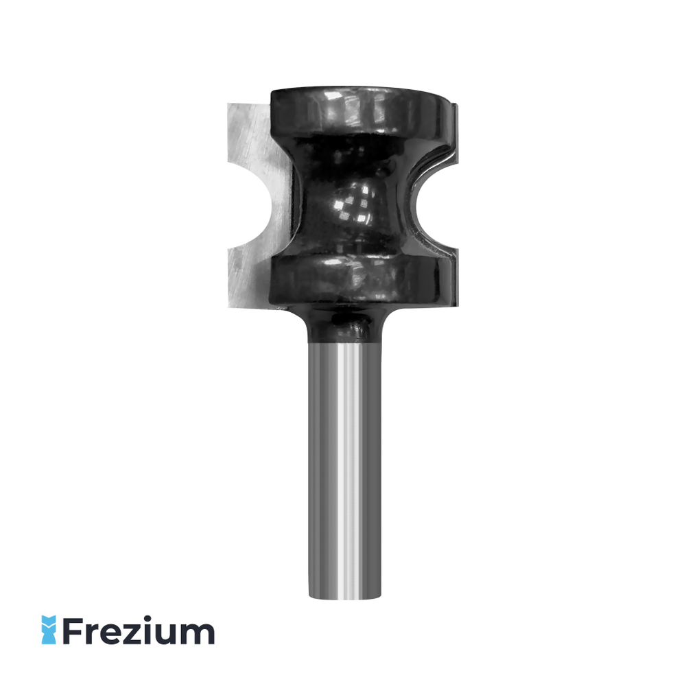 Полустержневая фреза по дереву 25.4x8 R4.8 Полустержневая фреза по дереву 25.4x8 R4.8