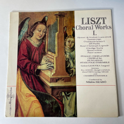 Винтажная виниловая пластинка LP Liszt, Conducted By Miklos Szabo, Choral Works I (Венгрия 1968)