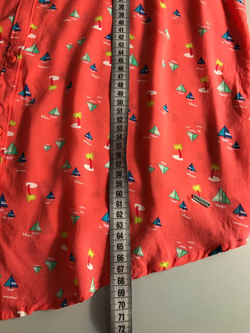 Топ Hollister яркого цвета, маркировка L, на 48 размер