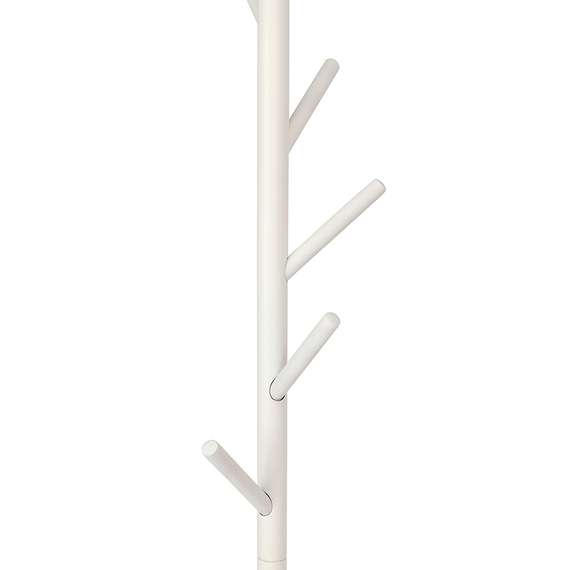 Вешалка напольная forsty, 173 см, белая