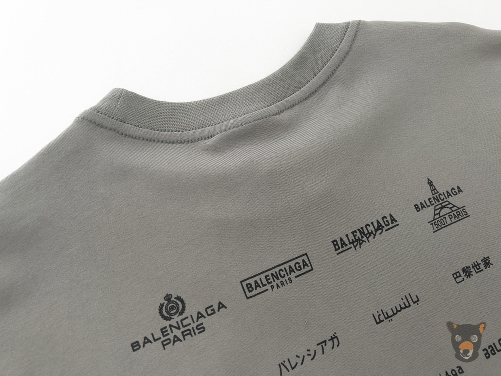 Футболка Balenciaga "Logos"