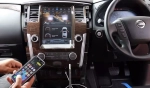Магнитола Nissan Patrol Y62, Infiniti QX56/QX80 2010-2019 (поддержка Bose, 360 и мониторов) - Carmedia ZF-1808-Q6 вертикальный экран в стиле "Тесла" на Android 11, 8Гб+128Гб, CarPlay, 4G SIM-слот