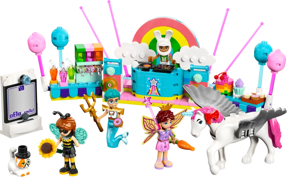Конструктор LEGO Friends 42661 Костюмированная вечеринка с Единорогом и Феей