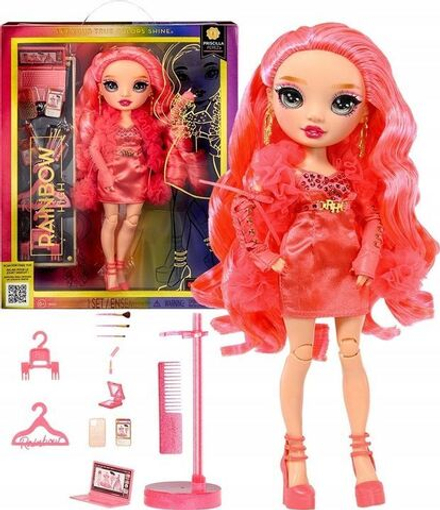 Кукла Rainbow High Priscilla Perez - Модная кукла Присцилла Перес розовая - Рейнбоу Хай 583110