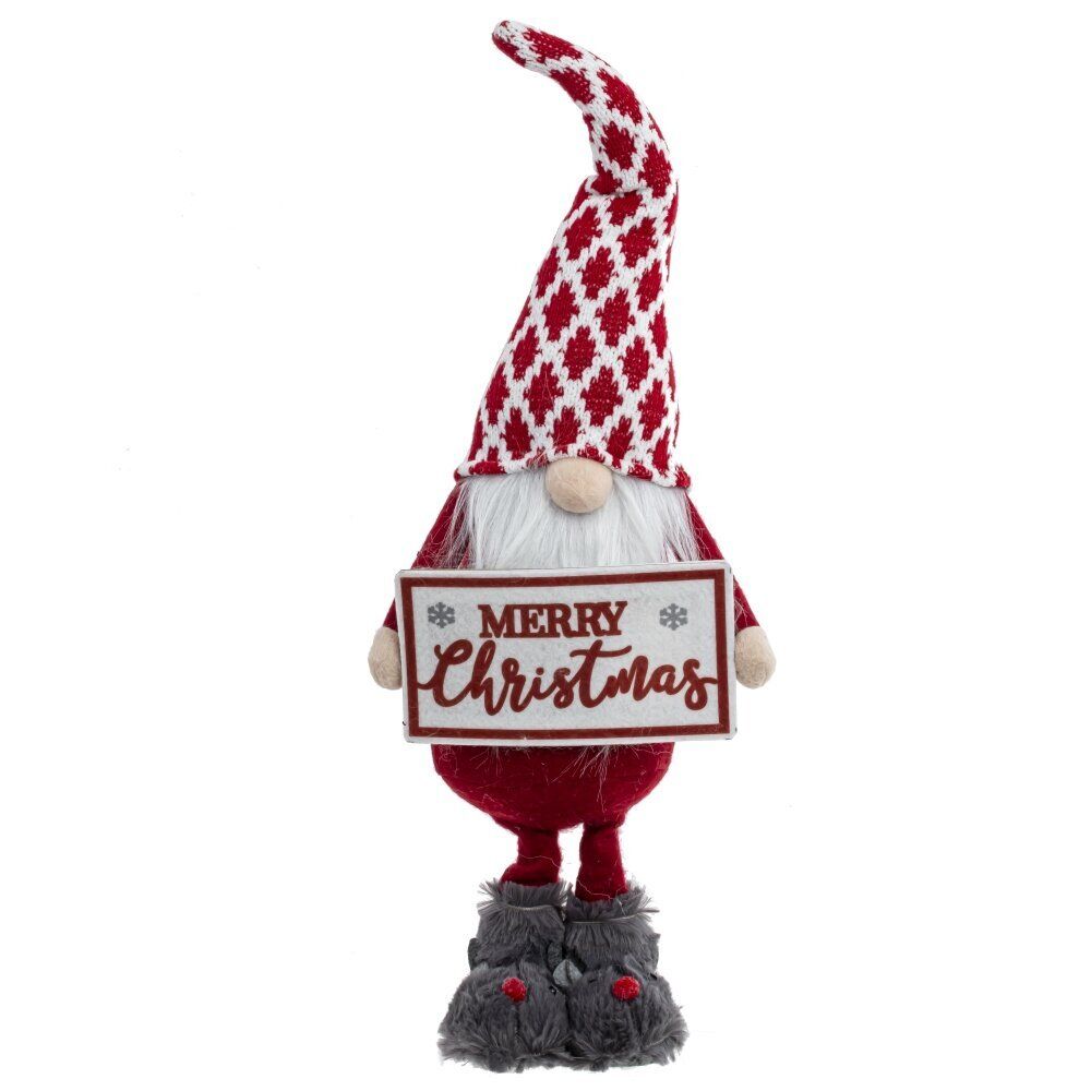 GAEM Игрушка набивная с подсветкой "Гном", L18 W10 H51 см, 2в.