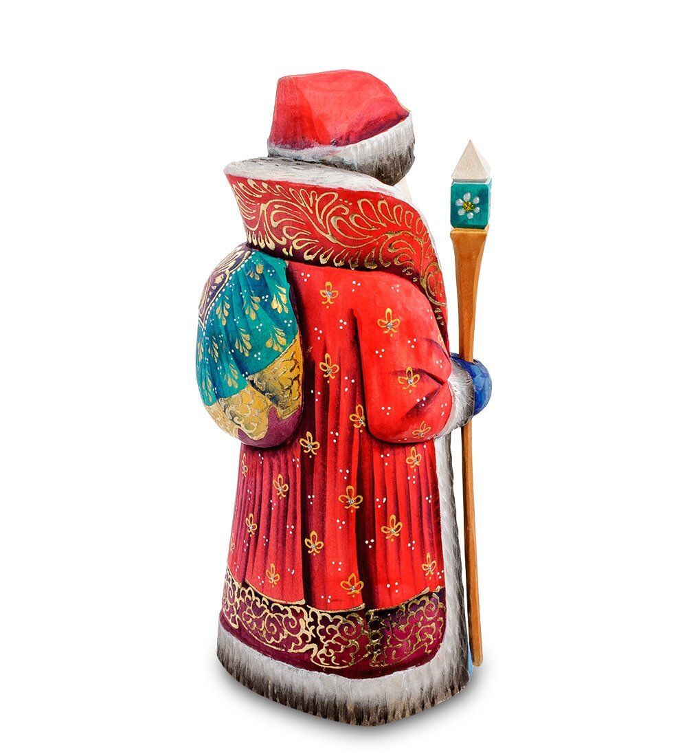 РД- 13 Фигурка Дед Мороз (Резной) 20 см