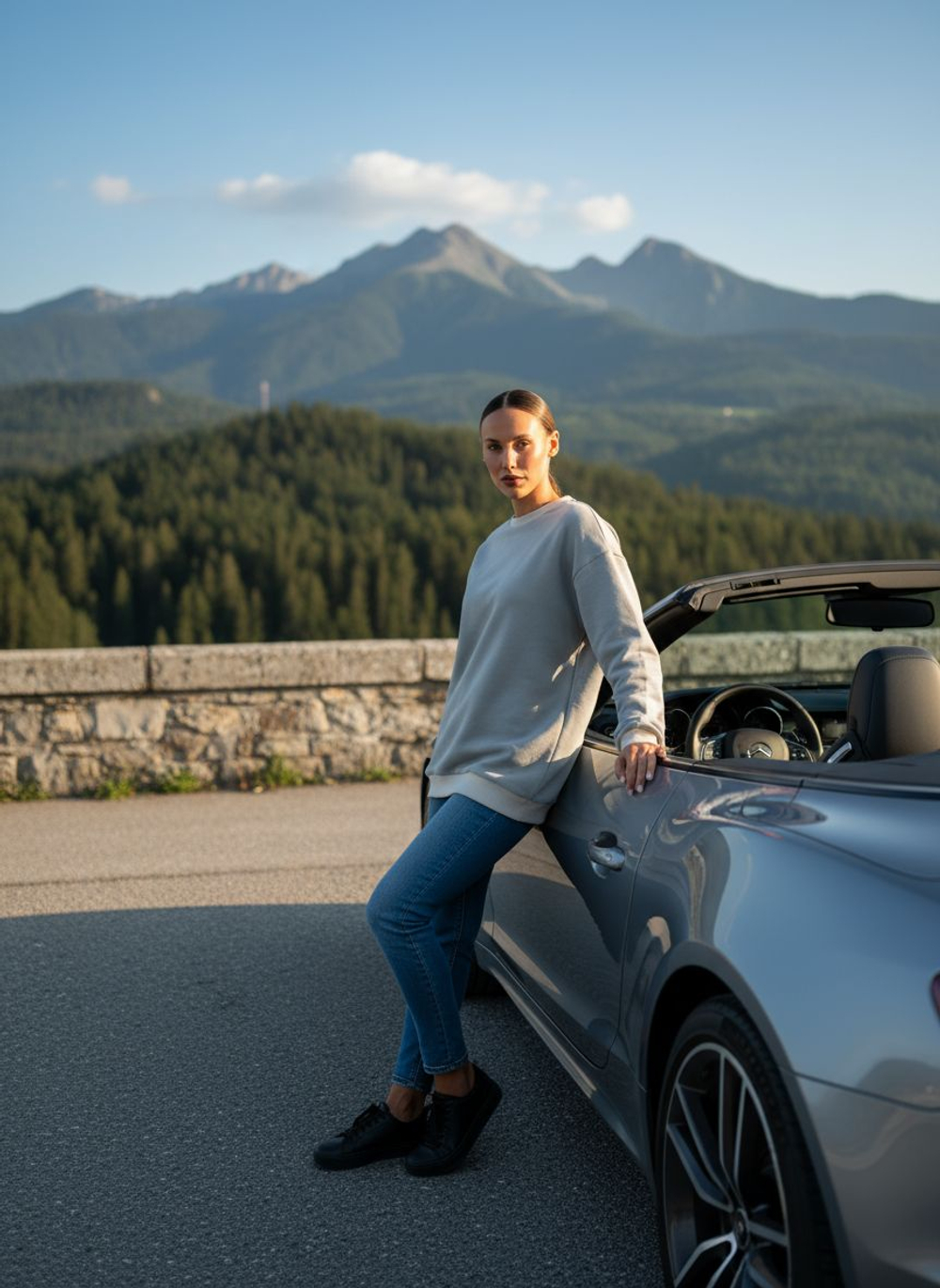 Свитшот женский оверсайз хлопок толстовка