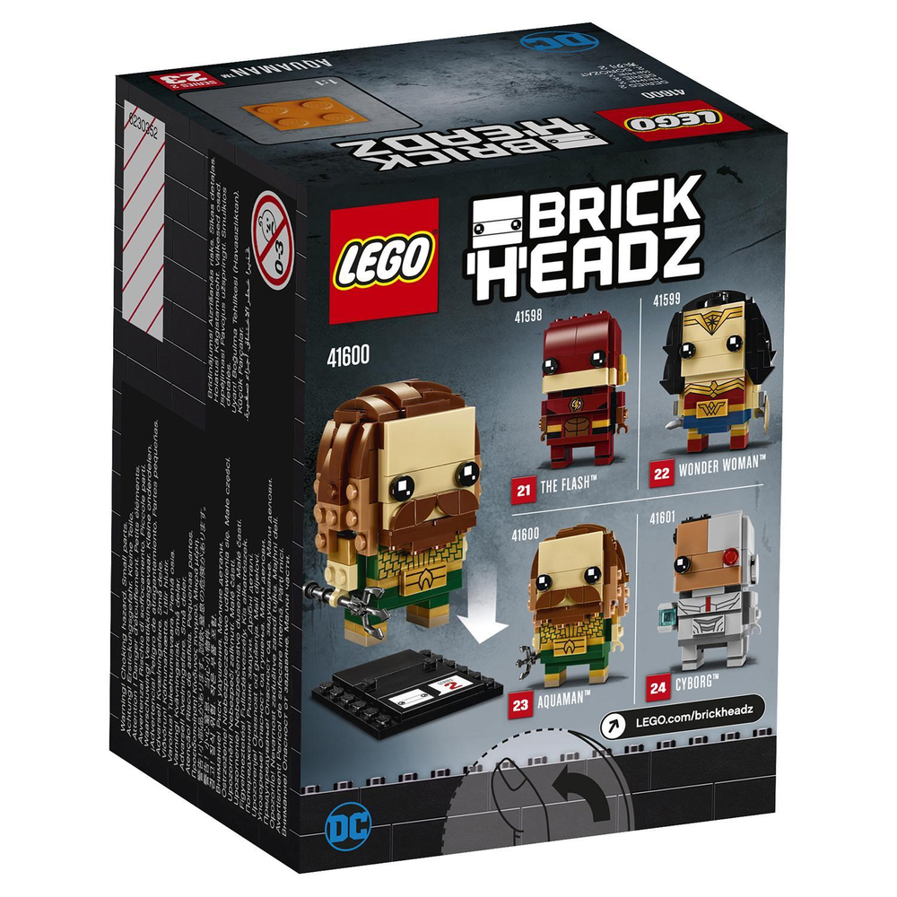 LEGO BrickHeadz: Аквамен 41600 — Aquaman — Лего БрикХедз