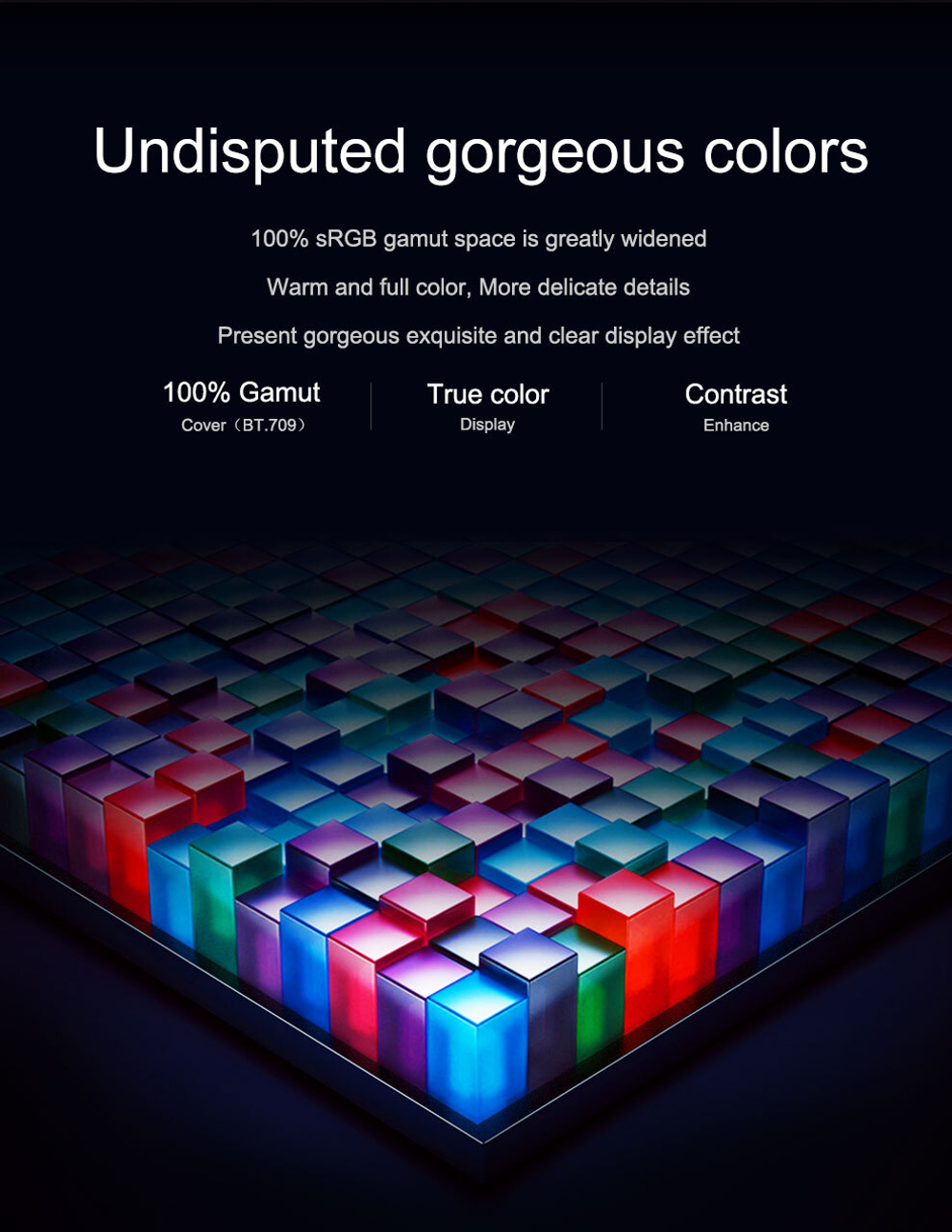 17" Портативный сенсорный монитор VCHANCE 4K IPS 3840x2160, 60 Гц