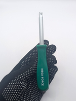 Отвертка вороток 1/4" (150 мм). Рукоятка отверточная 1/4" MegaForce