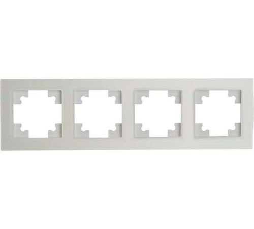 STEKKER Катрин Рамка СУ 4 мест. стекло белый матовый GFR00-7004-01 49597