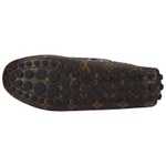 LOUIS VUITTON Gloria Flat Loafers "Brown Monogram" Women"s
