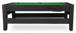 Игровой стол - трансформер (бильярд, аэрохоккей, настольный теннис) "Twister" (черный)