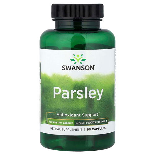 Swanson, Петрушка, 650 мг, 90 капсул