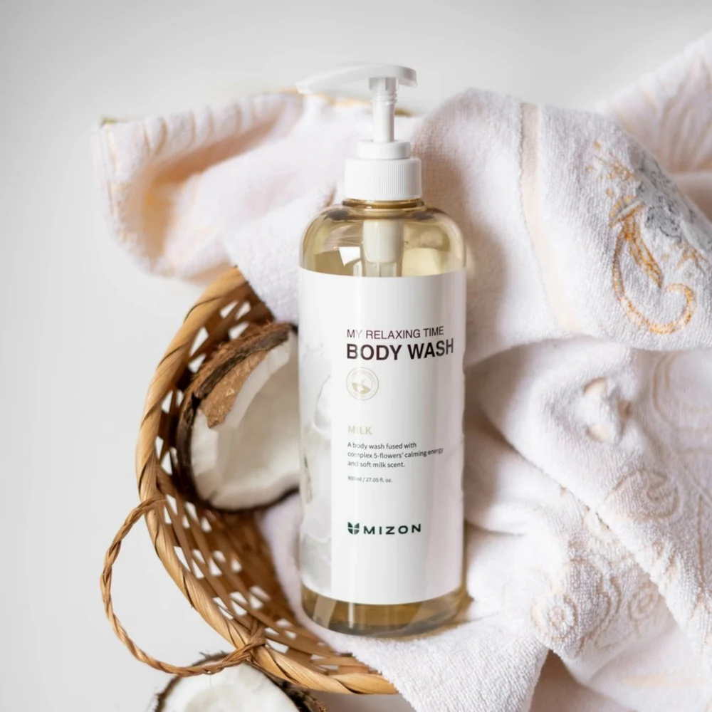 Mizon My Relaxing Time Body Wash Milk 800ml