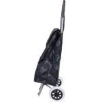 Тележка хозяйственная с сумкой (92*27*33см, колеса 16см,грузоподъемность до 30 кг.) грибы DC308