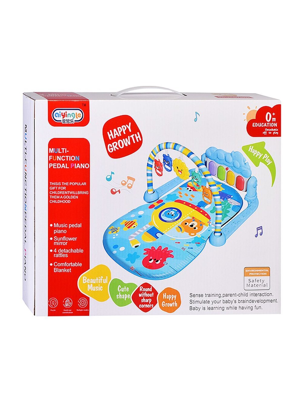 Коврик развивающий для малышей Милый зайчик (368-82P)