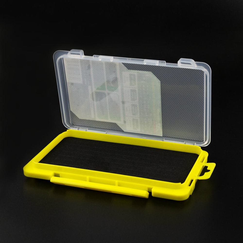 Коробочка с изолоном Columbia DU-558B (175х105х18мм), Желтый