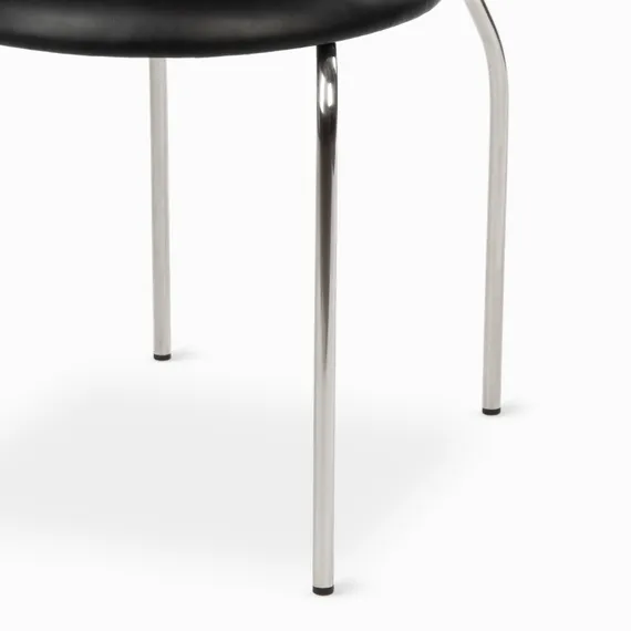 Cтул Rider, черная экокожа