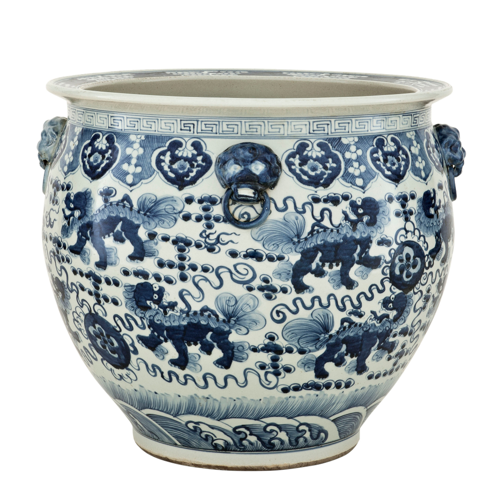 Ваза Vase Chinese Fishbowl арт.109468