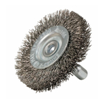 Щетка проволочная дисковая (d50 мм, толщ. проволоки 0.3 мм, гофрированная, нержавеющая сталь, 1/4") Makita D-76613